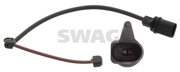 Senzor de avertizare,uzura placute de frana 30 94 5235 SWAG